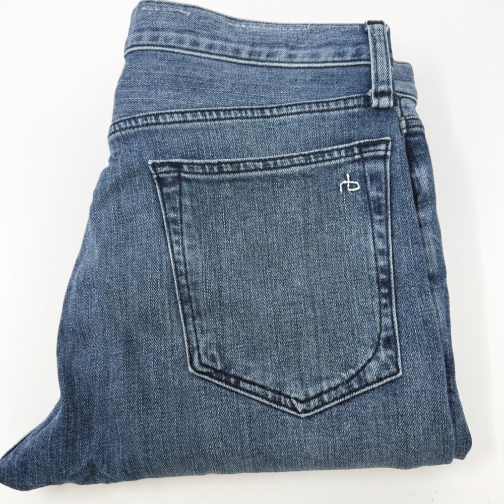 Rag & Bone Fit 2 Slim Jeans Mens‎ 31x32 Medium Indigo Burney Wash Button Fly USA